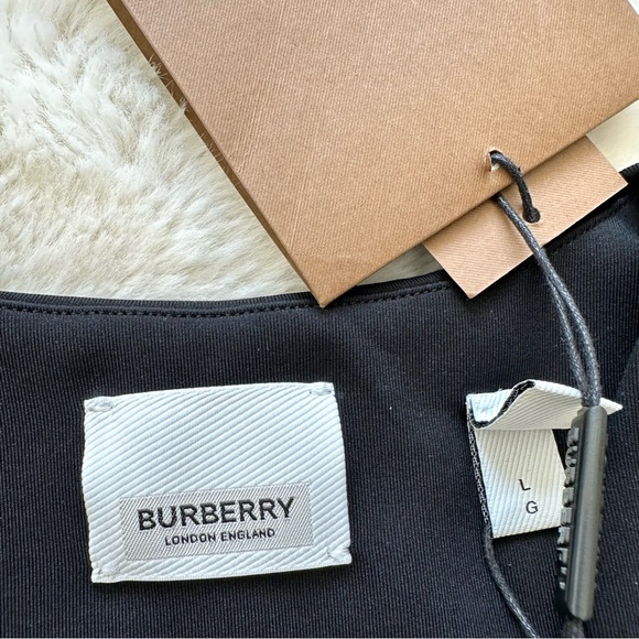 NWT!!! Burberry women bodysuit with chain size L - Picture 8 of 9